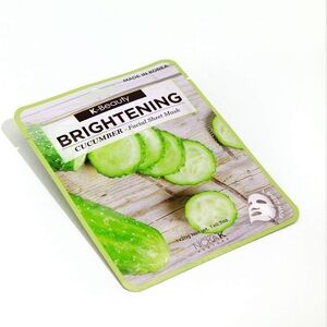 Brightening Cucumber Facial Sheet Mask - Green
